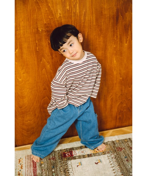 ooju（オージュ）の「【ooju】オージュジーンズ タイプ２（デニムパンツ・キッズ・インディゴブルー/ブルー・1/2/3/4）」の14枚目の写真