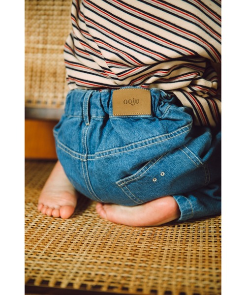ooju（オージュ）の「【ooju】オージュジーンズ タイプ２（デニムパンツ・キッズ・インディゴブルー/ブルー・1/2/3/4）」の13枚目の写真