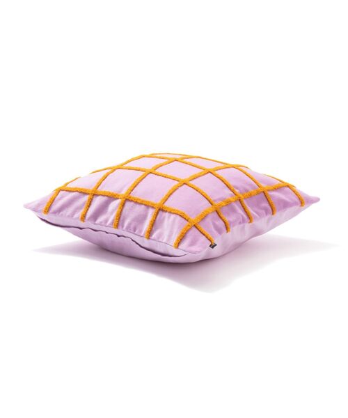 セール】ベルベットウィンドウペン クッションカバー 45×45 ピンク