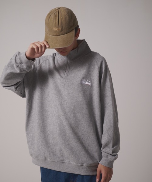 FIRST DOWN（ファーストダウン）の「ハーフジップ スウェット（スウェット・メンズ・ネイビー/ブラック/グレー/カーキ・M/XL/L/S/XXL）」の17枚目の写真