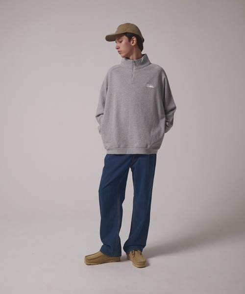 JJJJound ネイビー ハーフジップスウェット ニューバランス New Balance New Balance Halfzip Sweat