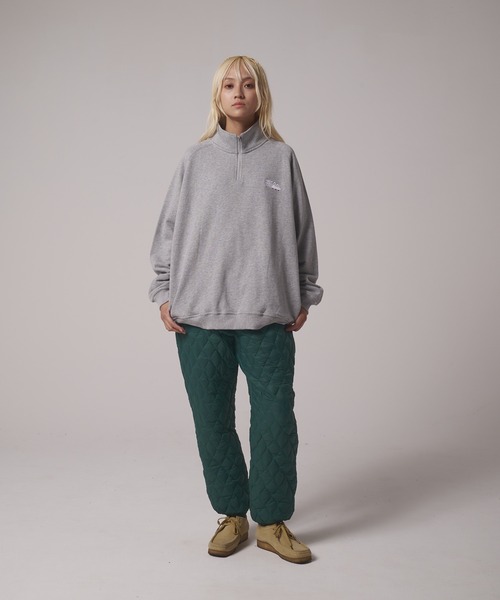 FIRST DOWN（ファーストダウン）の「ハーフジップ スウェット（スウェット・メンズ・ネイビー/ブラック/グレー/カーキ・M/XL/L/S/XXL）」の21枚目の写真