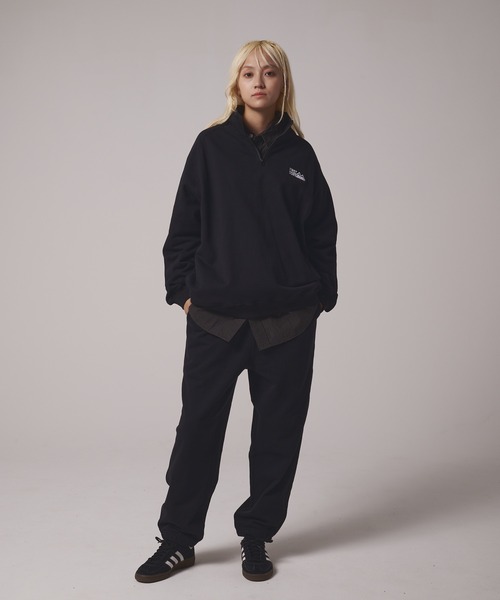 ハーフジップ スウェット（スウェット）｜FIRST DOWN（ファースト