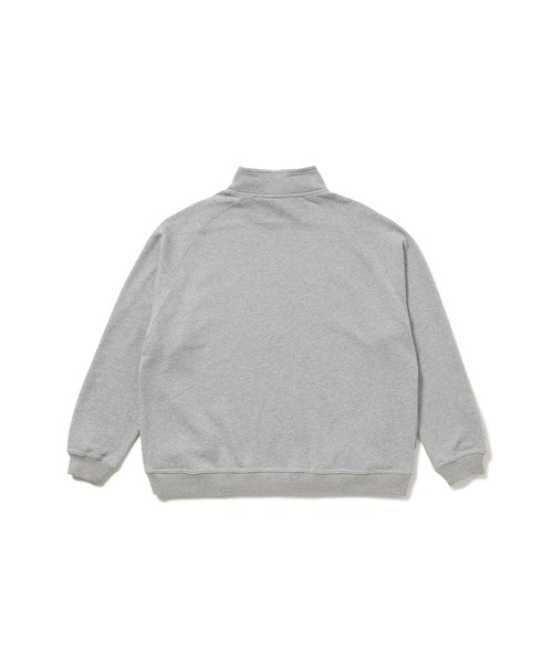 FIRST DOWN（ファーストダウン）の「ハーフジップ スウェット（スウェット・メンズ・ネイビー/ブラック/グレー/カーキ・M/XL/L/S/XXL）」の6枚目の写真