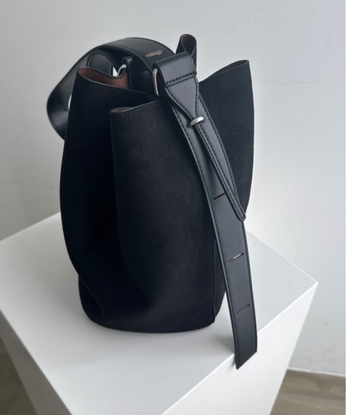 3WAYスエードバケツバッグ（ショルダーバッグ）｜DFFUR.（ディフル）の