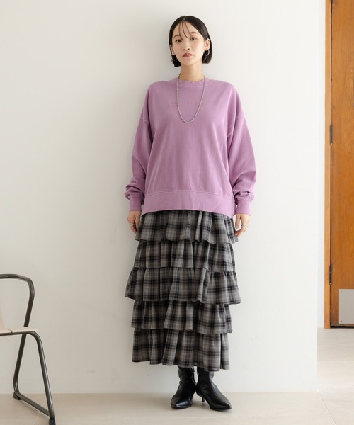 タータンチェックティアードスカート 581951（スカート）｜LOWRYS FARM