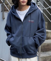 GERRY（ジェリー）の「GERRY/ジェリー 別注 バックサークルロゴプリント ビッグシルエットジップアップパーカー（パーカー）」