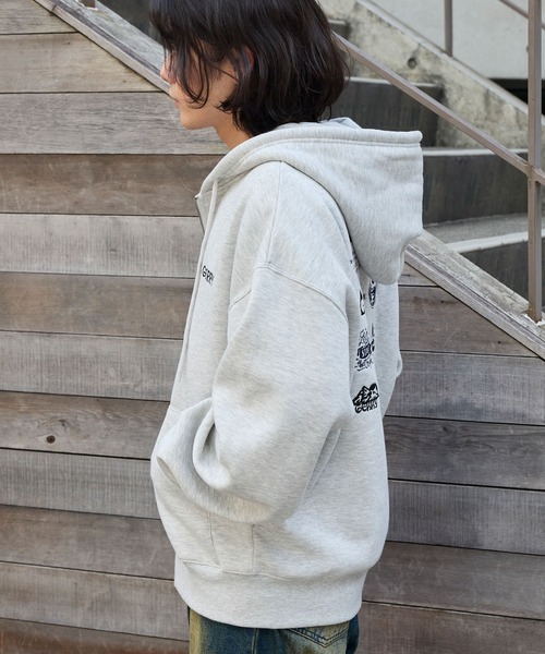 GERRY/ジェリー 別注 バックサークルロゴプリント ビッグシルエット GERRY/ジェリー 別注 バックサークルロゴプリント ビッグシルエット