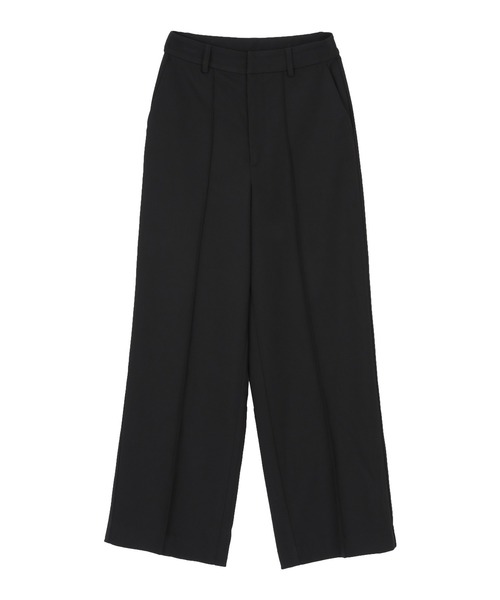 UR'S(ユアーズ)の「ピンタックセンタープレスワイドパンツ(その他パンツ・レディース・ブラック/グレイッシュベージュ/ダークネイビー・M/S/L/MT)」の6枚目の写真