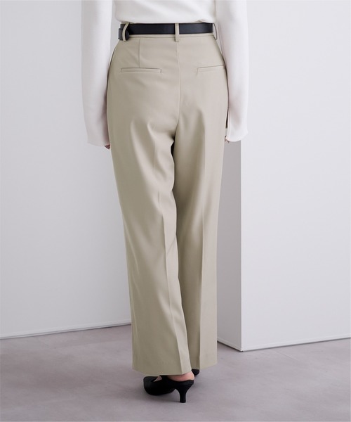 UR'S(ユアーズ)の「ピンタックセンタープレスワイドパンツ(その他パンツ・レディース・ブラック/グレイッシュベージュ/ダークネイビー・M/S/L/MT)」の21枚目の写真