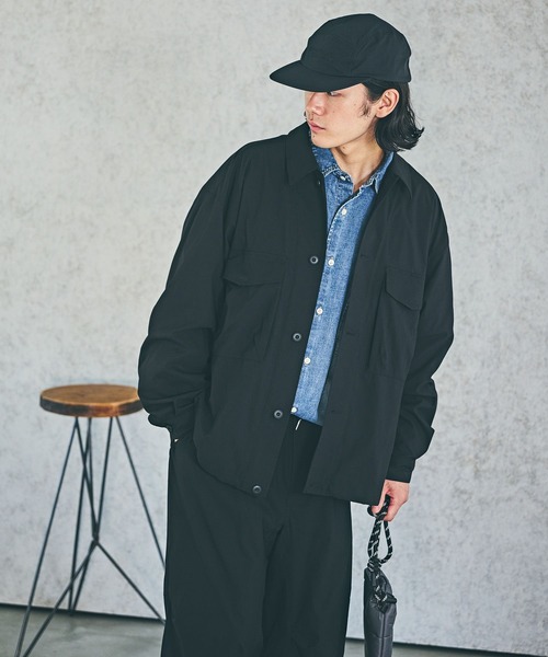 BAYFLOW（ベイフロー）の「【BUDDIES Dept.】ナイロンロゴジェットキャップ（キャップ・メンズ・ブラック/カーキ・FREE）」の5枚目の写真