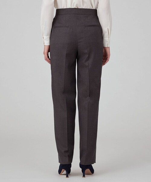 TOMORROWLAND collection（トゥモローランドコレクション）の「365 PINHEAD ストレートパンツ（スラックス・レディース・ブラウン・34/36）」の5枚目の写真