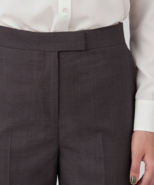 TOMORROWLAND collection（トゥモローランドコレクション）の「365 PINHEAD ストレートパンツ（スラックス・レディース・ブラウン・34/36）」の6枚目の写真