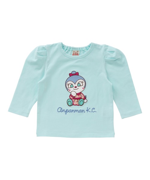 ANPANMAN KIDS COLLECTION（アンパンマンキッズコレクション）の「パフスリーブアップリケ長袖Tシャツ（Tシャツ/カットソー・キッズ・ピンク/サックスブルー/オフホワイト・80ｃｍ/90cm/100cm/110cm/120cm）」の7枚目の写真