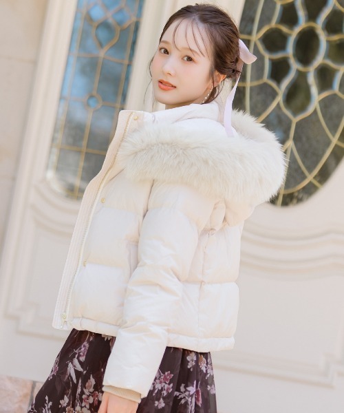 ファー付きショートダウン（ダウンジャケット/コート）｜WILLSELECTION