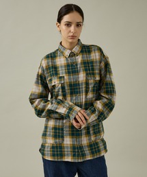 【NANGA/ナンガ】FADE TARTAN CHECK CAMP SHIRT/チェック/ユニセックス【WEB限定】