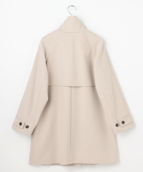 ウールライクスタンドカラー ミドルコート（その他アウター）｜ANY SIS
