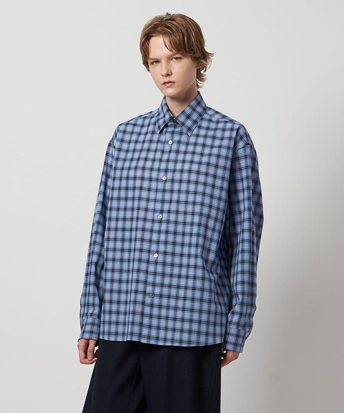 LOEFF＞チェック シャツ UNISEX（シャツ/ブラウス）｜LOEFF（ロエフ