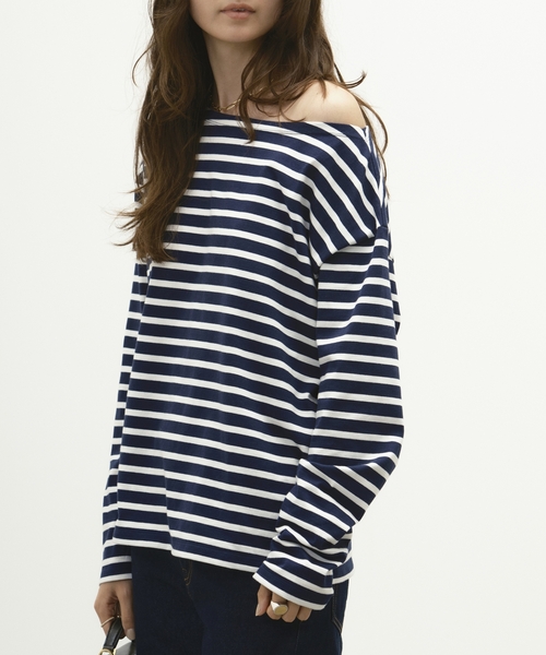 Deuxieme Classe マトー　CLASSIC STRIPE SHIRT MATTEAU/マトー】CLASSIC STRIPE SHIRT（シャツ／ブラウス
