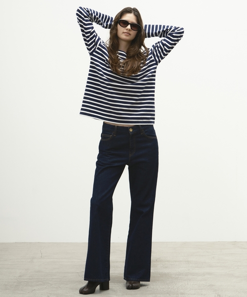 French Stripe Tシャツ（Tシャツ/カットソー）｜Deuxieme Classe