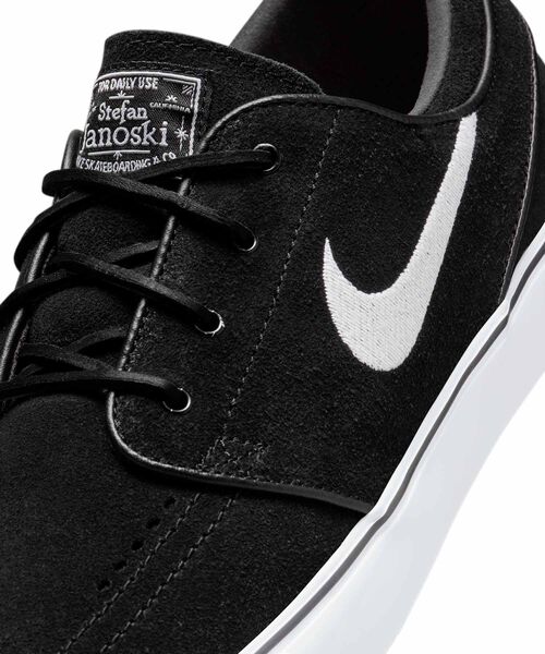 NIKE SB（ナイキエスビー）の「ナイキ SB ズーム ジャノスキー OG+ スケートボードシューズ / Nike SB Zoom Janoski OG+ Skate Shoes FD6757-001 Black（スニーカー・メンズ・ブラック・28.5/28/25.5/25/24.5/24/27.5/27/26.5/26/29/29.5/30）」の7枚目の写真