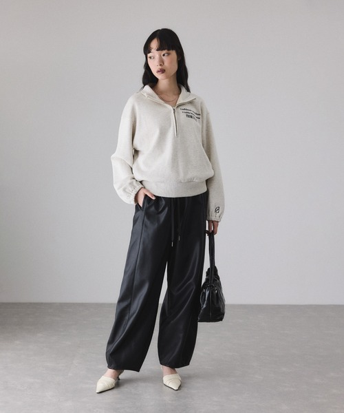 セール】シンセティックレザートラックパンツ（その他パンツ）｜ADAM