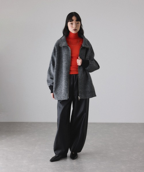 シンセティックレザートラックパンツ（その他パンツ）｜ADAM ET ROPE