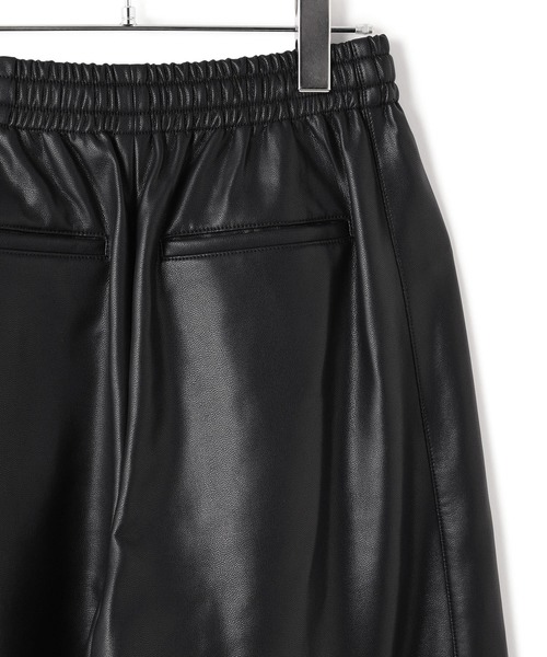 セール】シンセティックレザートラックパンツ（その他パンツ）｜ADAM