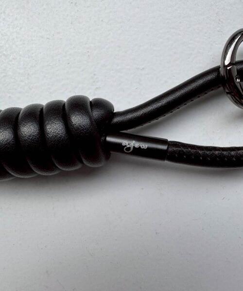 ajew（エジュー）の「ajew/エジュー/別注Coil strap（スマホグッズ・レディース・ブラック・F）」の9枚目の写真