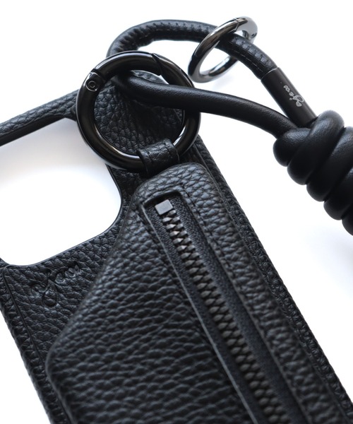 ajew（エジュー）の「ajew/エジュー/別注Coil strap（スマホグッズ・レディース・ブラック・F）」の4枚目の写真