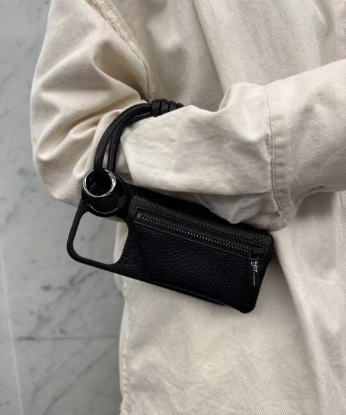 ajew（エジュー）の「ajew/エジュー/別注Coil strap（スマホグッズ・レディース・ブラック・F）」の5枚目の写真