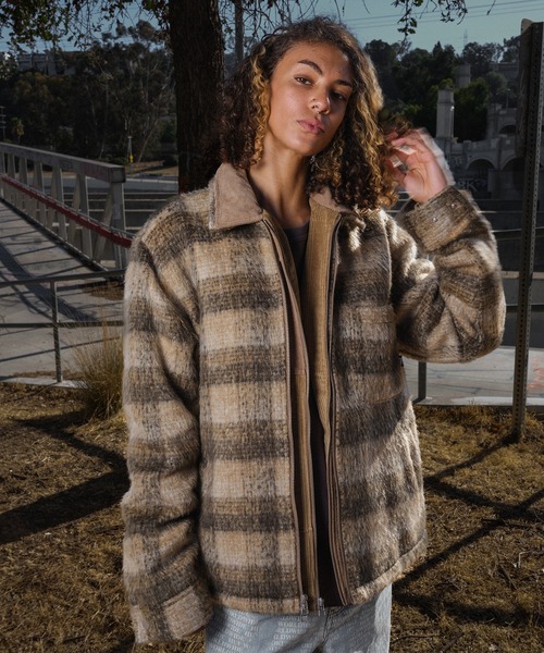 MEGABLAST PLAID JACKET（ブルゾン）｜HUF（ハフ）のファッション通販