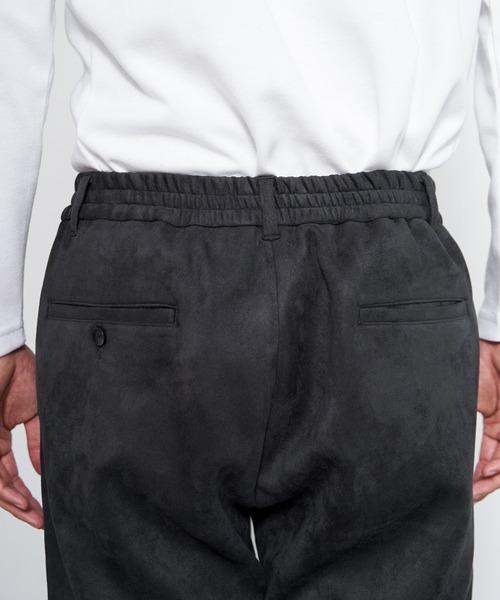 IKKA LOUNGE（イッカラウンジ）の「GOKU楽 ワークスエードライクパンツ（その他パンツ・メンズ・ブラック/ベージュ・S/M/L/XL）」の15枚目の写真