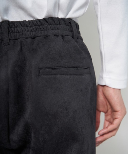 IKKA LOUNGE（イッカラウンジ）の「GOKU楽 ワークスエードライクパンツ（その他パンツ・メンズ・ブラック/ベージュ・S/M/L/XL）」の16枚目の写真