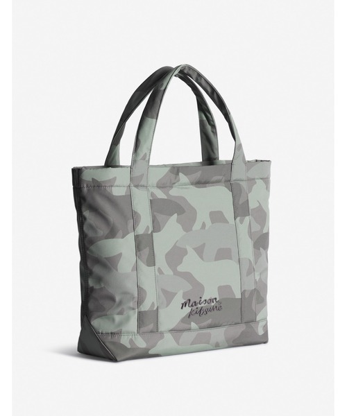 ホワイトカモ 大容量トートバッグ セール】CAMO FOX LARGE TOTE（トートバッグ）｜Maison Kitsune