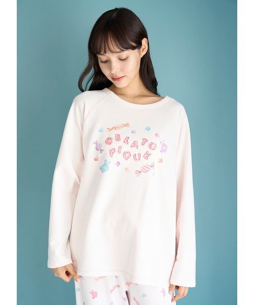 gelato pique（ジェラートピケ）の「キャンディワンポイントロンT