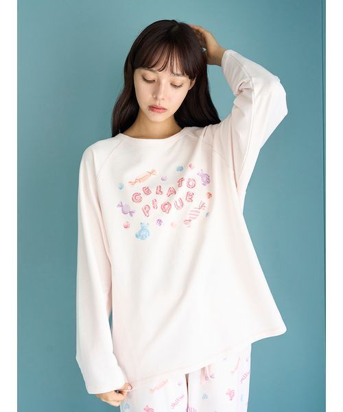 gelato pique（ジェラートピケ）の「キャンディワンポイントロンT