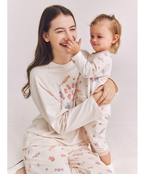 gelato pique（ジェラートピケ）の「キャンディワンポイントロンT