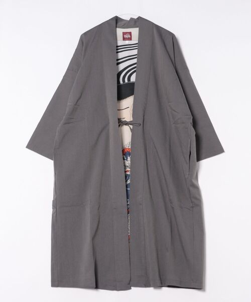 カヤ（カヤ）の「【カヤ】暗々裏 着物メンズ羽織（カーディガン/ボレロ・メンズ・ブラック/グレー/レッド・FREE）」の19枚目の写真