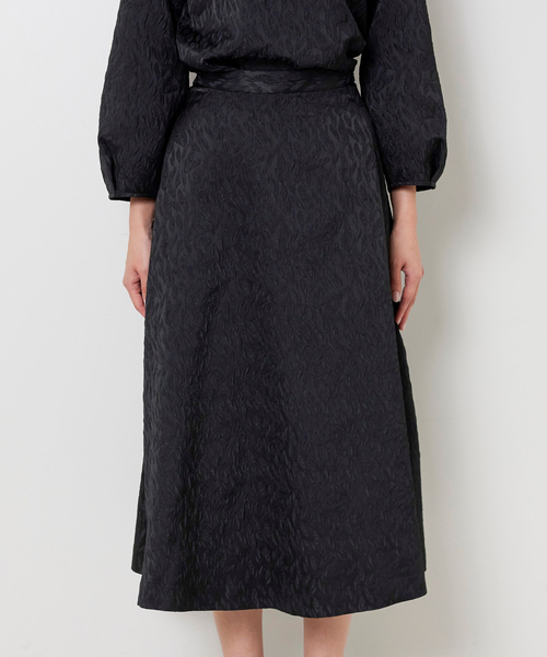 NARACAMICIE（ナラカミーチェ）の「【NARACAMICIE】JQフレアSK（スカート・レディース・ブラック・M/XL）」の9枚目の写真