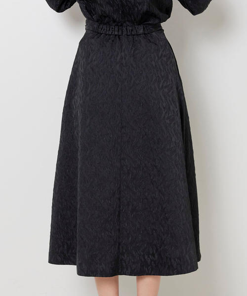 NARACAMICIE（ナラカミーチェ）の「【NARACAMICIE】JQフレアSK（スカート・レディース・ブラック・M/XL）」の2枚目の写真