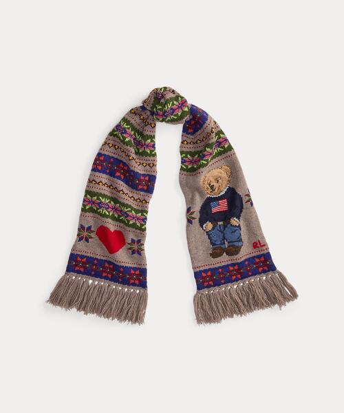 ポロラルフローレンPOLORALPHLAURENマフラースカーフストールショール POLO RALPH LAUREN 並行輸入品 ポロ ラルフローレン REVERSIBLE