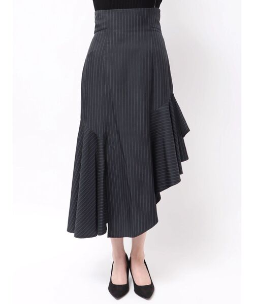 MERCURYDUO（マーキュリーデュオ）の「アシメマーメイドスカート（スカート・レディース・アイボリー/ネイビー/ブラウン・SMALL/MEDIUM）」の22枚目の写真