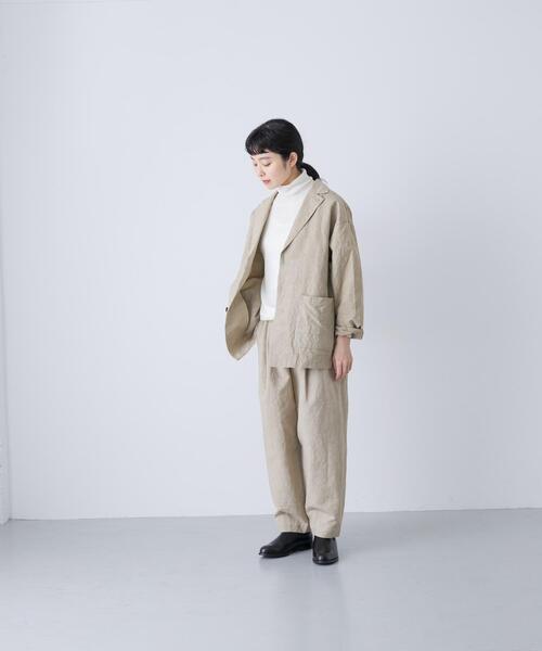 かぐれ（カグレ）の「『ユニセックス』Tailored jacket（その他アウター・レディース・ベージュ/モカ/ブラック・2/1）」の9枚目の写真