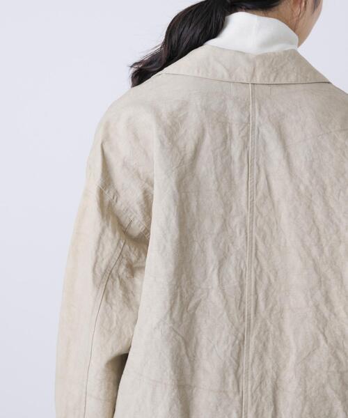 かぐれ（カグレ）の「『ユニセックス』Tailored jacket（その他アウター・レディース・ベージュ/モカ/ブラック・2/1）」の15枚目の写真