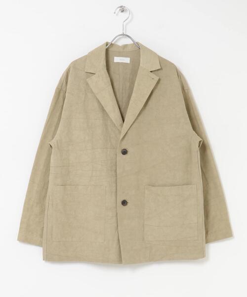 かぐれ（カグレ）の「『ユニセックス』Tailored jacket（その他アウター・レディース・ベージュ/モカ/ブラック・2/1）」の16枚目の写真