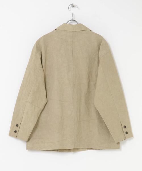 かぐれ（カグレ）の「『ユニセックス』Tailored jacket（その他アウター・レディース・ベージュ/モカ/ブラック・2/1）」の19枚目の写真