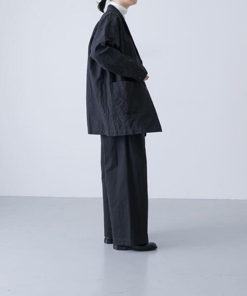 かぐれ(カグレ)の「『ユニセックス』Tailored jacket(その他アウター・レディース・ベージュ/モカ/ブラック・2/1)」の17枚目の写真