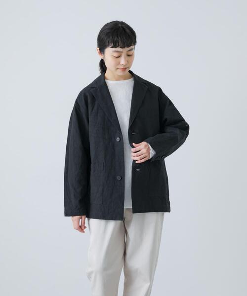 かぐれ(カグレ)の「『ユニセックス』Tailored jacket(その他アウター・レディース・ベージュ/モカ/ブラック・2/1)」の20枚目の写真