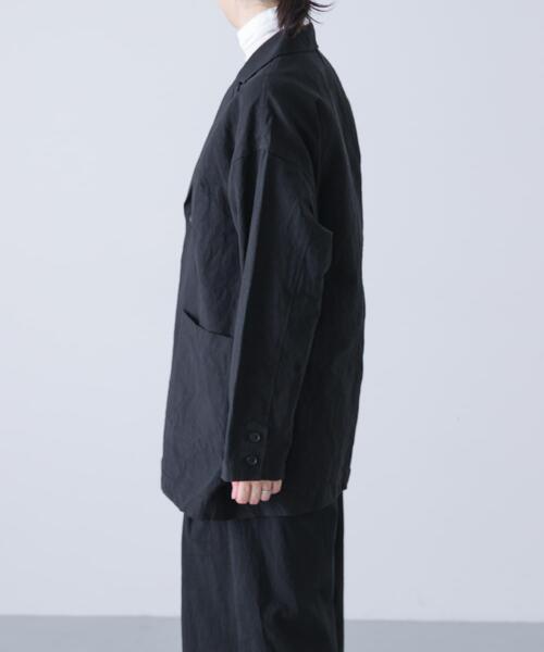 かぐれ(カグレ)の「『ユニセックス』Tailored jacket(その他アウター・レディース・ベージュ/モカ/ブラック・2/1)」の22枚目の写真